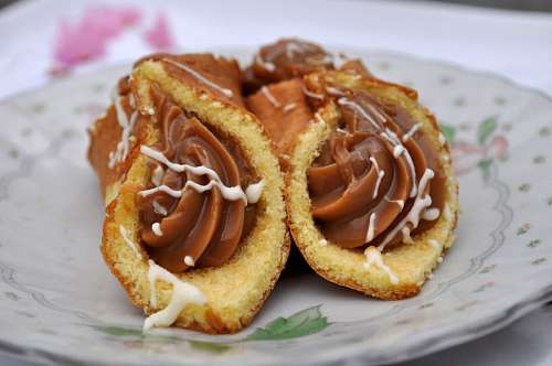 recheado Lanche doce