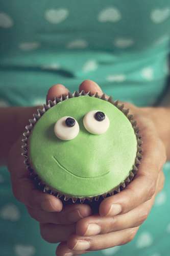 olhos verdes Muffin