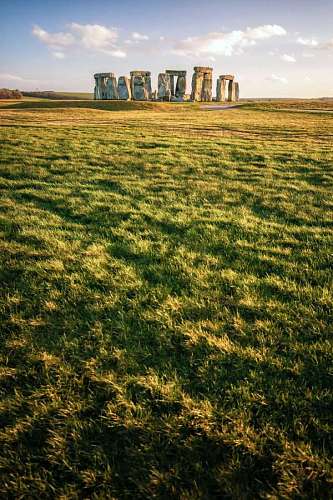 paisagem dramatica Stonehenge
