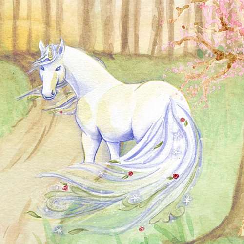 unicornios de coloracao Unicórnio romântico