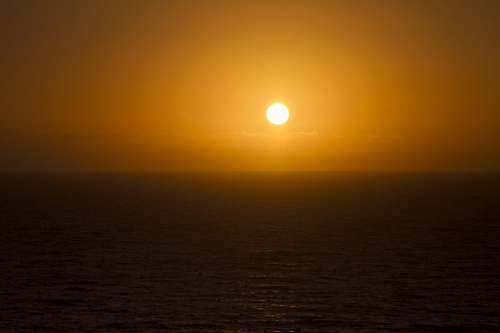 lopez Pôr do sol no mar
