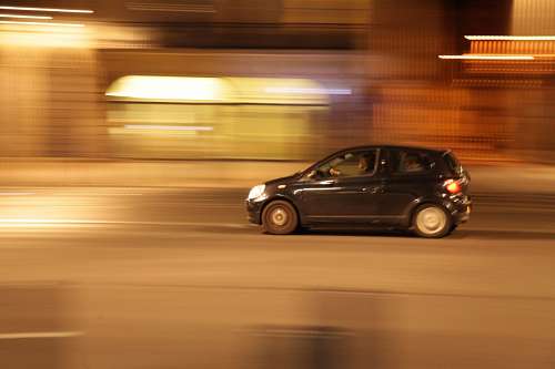 Auto em movimento