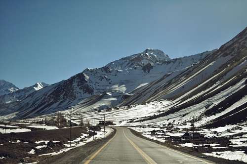 mendoza Paisagem de neve