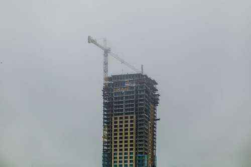 guindastes Edifício