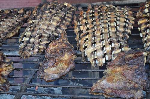 costelas Assados argentinos