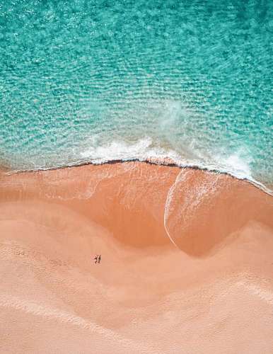 rico Praia tropical, vista de um zangão