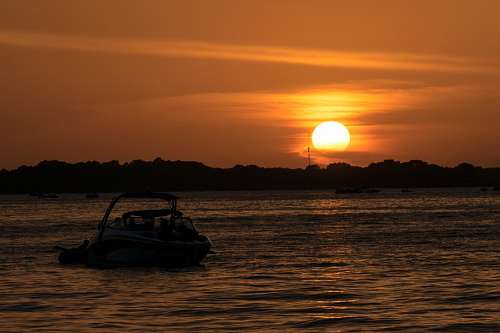 embarcacao Pôr do sol