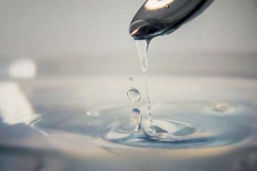 água, colher, gota, gotas, gota, gotas, luz,