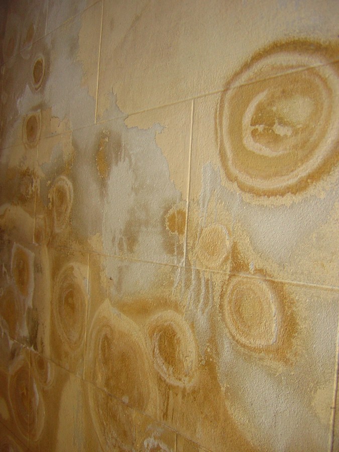 paredes, umidade, manchas, amarelo,