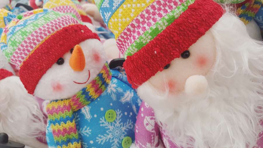 boneco de neve do papai noel Santa, brinquedos, natal, inverno, presente, xmas, decoração, neve,