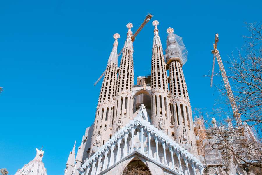 Sagrada Familia, catedral, igreja, Barcelona, Espanha, Gaudi, arquitetura, Europa, lugar famoso,