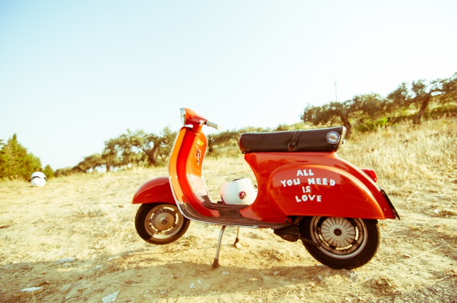 moto, Itália, italiano, amor, mensagem, vermelho, transporte, ninguém, motocicleta,