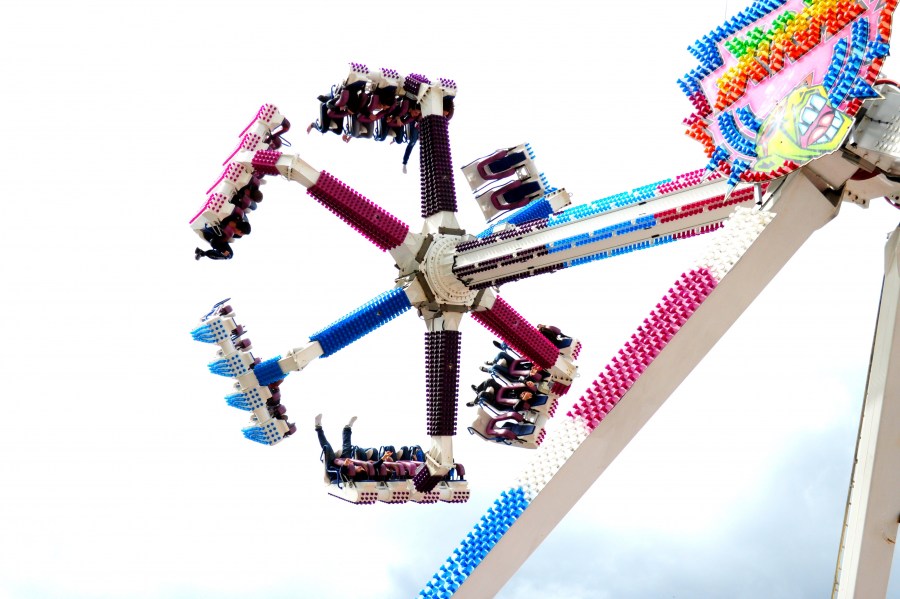 jogo, eletrônico, pessoas, vertigo, extremo, parque, diversão, parque de diversões, alegria, cor, colorido, férias,