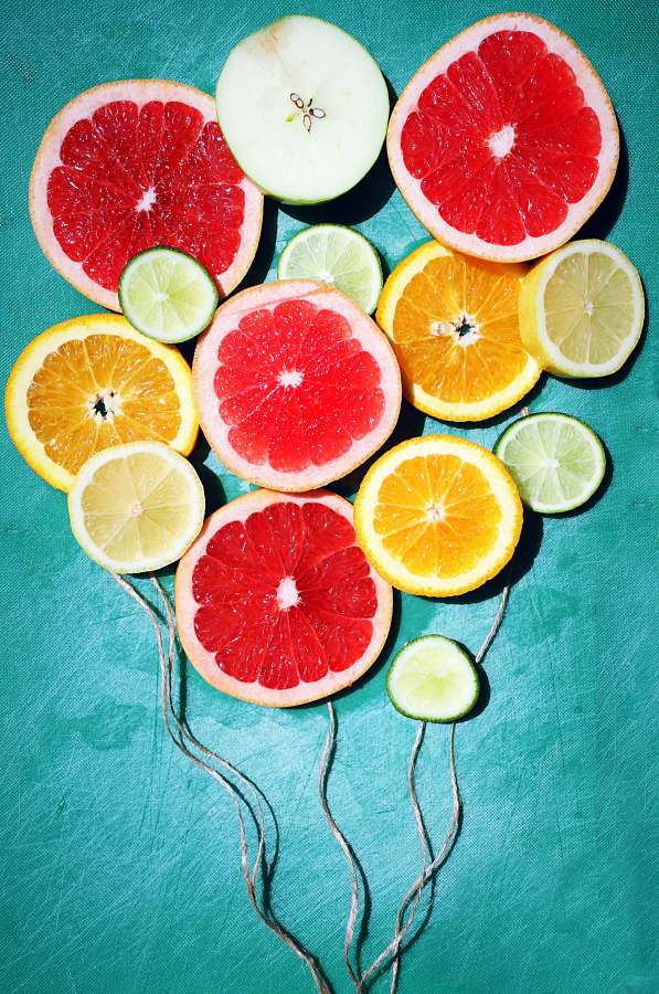 cítrico, fundo, fundo, fatia, laranja, grapefruit, ácido, fruta, fruta, limão,