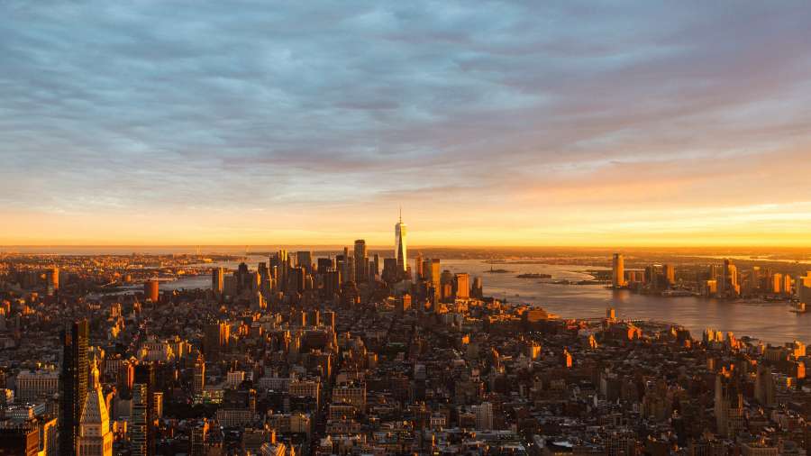 urbano, horizonte, arquitetura, paisagem urbana, centro da cidade, américa, manhattan, eua, pôr do sol, cidade, iorque, marco, céu, arranha-céu, construção, novo, vista, torre, escritório, cena, rua, nyc, aérea, negócios, anoitecer, império, alto, exterior, viagem, midtown, estado, crepúsculo, panorama, rio, panorâmica, alto, noite, nova iorque, luz, brooklyn, metrópole, telhado, ny, noite, distrito, contemporâneo, ponte, americana, nascer do sol, novo cidade de york