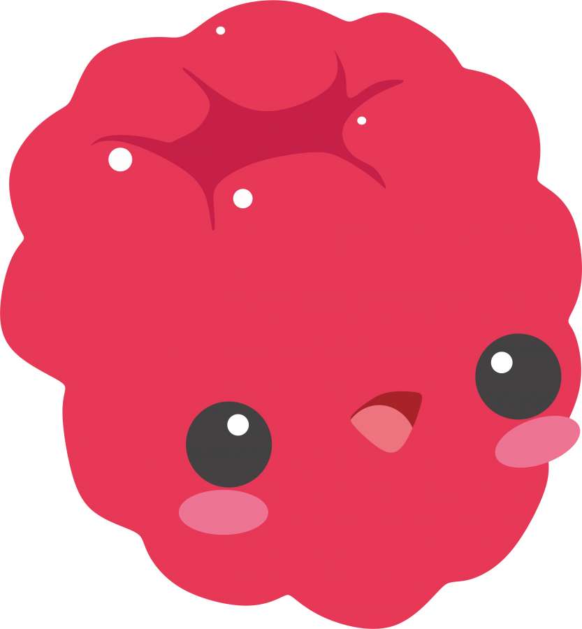 framboesa, vermelho, vermelho, frutas, bonito, kawaii, doce, feliz, saudável, infantil, crianças, bebê, kawaii wallpapers