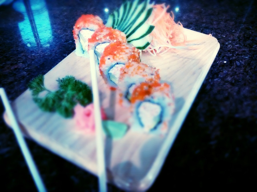 refeições, sushi, prato, gourmet, peixe, comida, japonês, japonês, oriental,