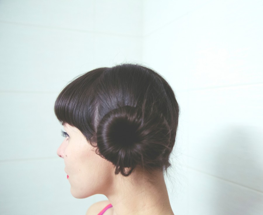 penteado, woman, impulsor, jovens, 20 anos de idade, close up, beleza, model, hair, dark,