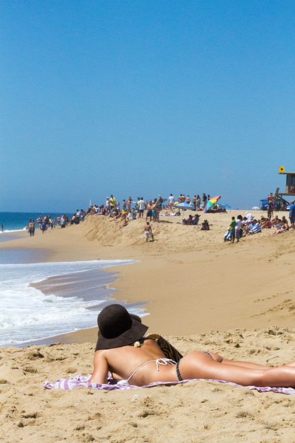 tan, mulher, banhos de sol, banhos de sol, bronzeamento, verão, praia, jovens, 20 anos, cidade, saúde, conceito, férias, relaxe,