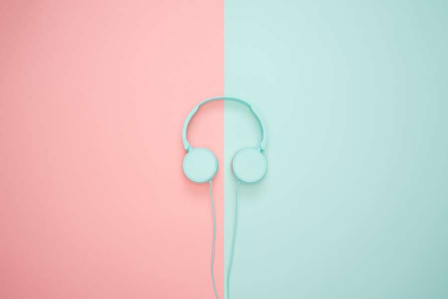 papéis de parede de HD, resumo, arte, fundo, azul, cor, decoração, design, elemento, gráfico, fones de ouvido, ilustração, imagem, insubstancial, moderno, pastéis, rosa, fundo, forma, estilo, símbolo, papel de parede