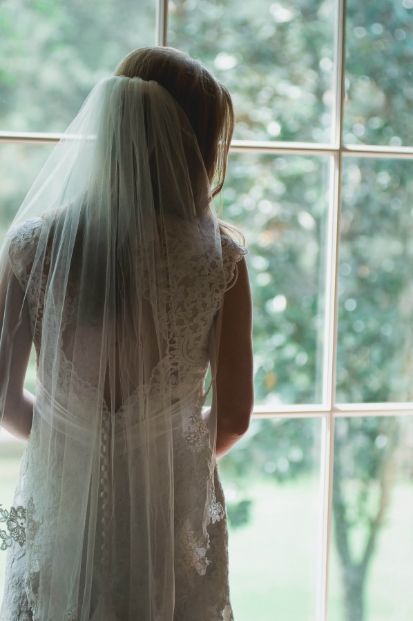 vestido de noiva, elegante, gala, uma pessoa, pessoas, mulher, costas, close-up, detalhe, branco, têxtil, noiva, casamento, vestido,