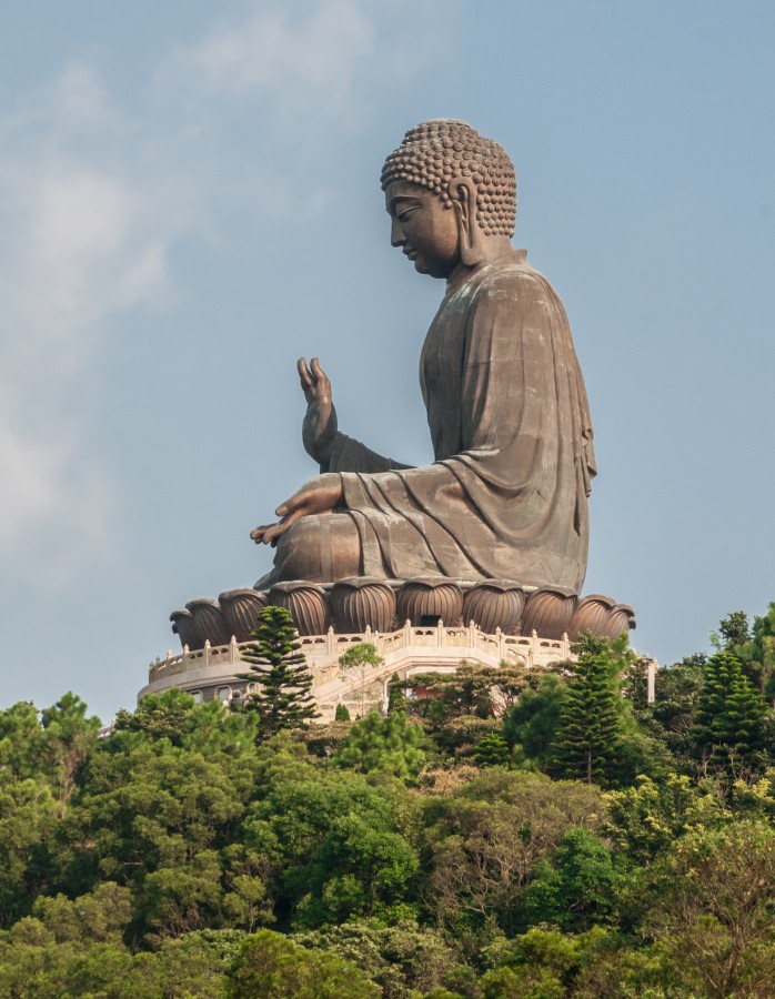 estátua, templo, buda, budista, meditação, meditar,