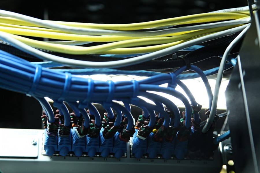 tecnologia, cabo, cabos, conexão, servidor, computador, computador, cremalheira, swich,