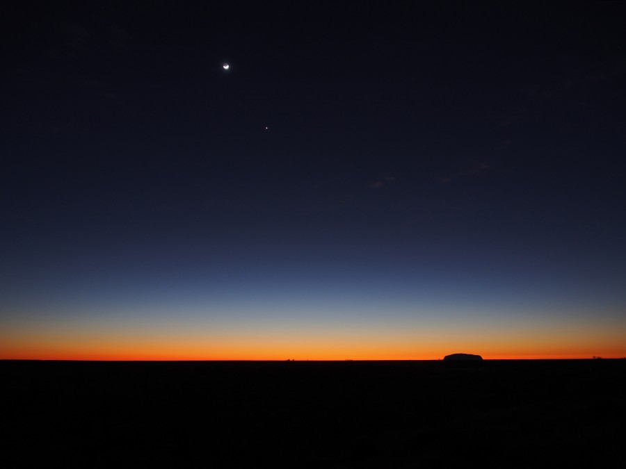 noite, noite, pôr do sol, pôr do sol, pôr do sol, estrela, horizonte, ninguém, linha, paisagem, estrelas, venus, lua, deserto,