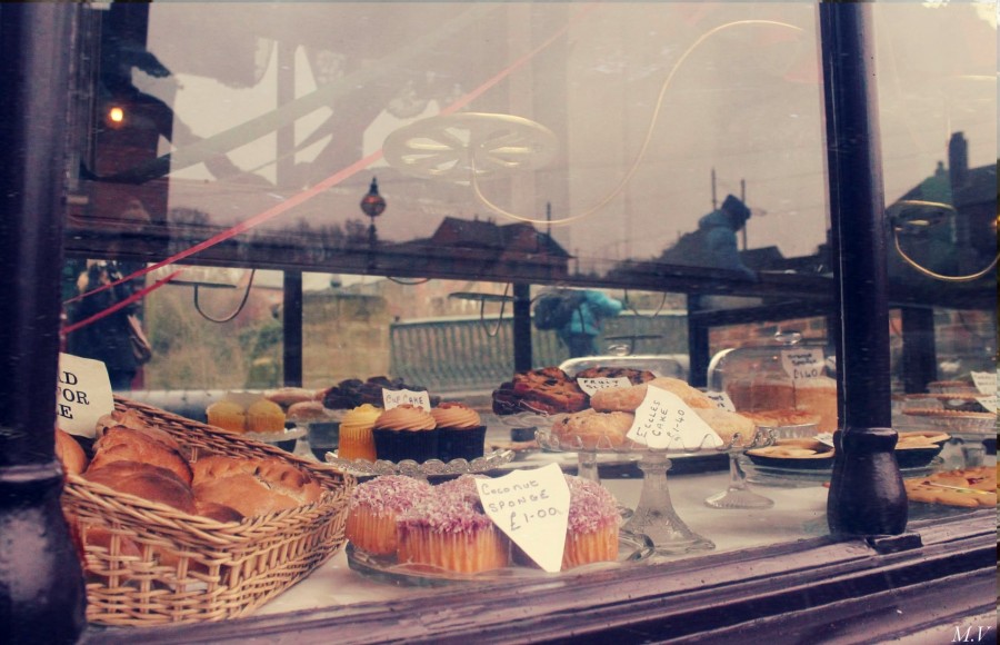 pastelaria, padaria, francês, comida, doces, doces, bolo, cupcakes, bolos, janela de vitral, negócios, comércio, bolos, bolo,