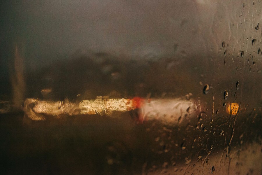 fundo, fundo, textura, água, vidro, molhado, chuva, noite, luz, luzes,