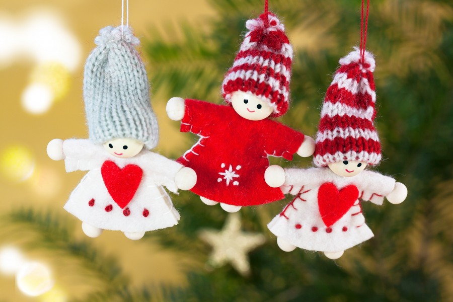 natal, detalhe, ornamento, navideo, natal, decoração, celebração, 2015, celebração, árvore de natal, árvore,