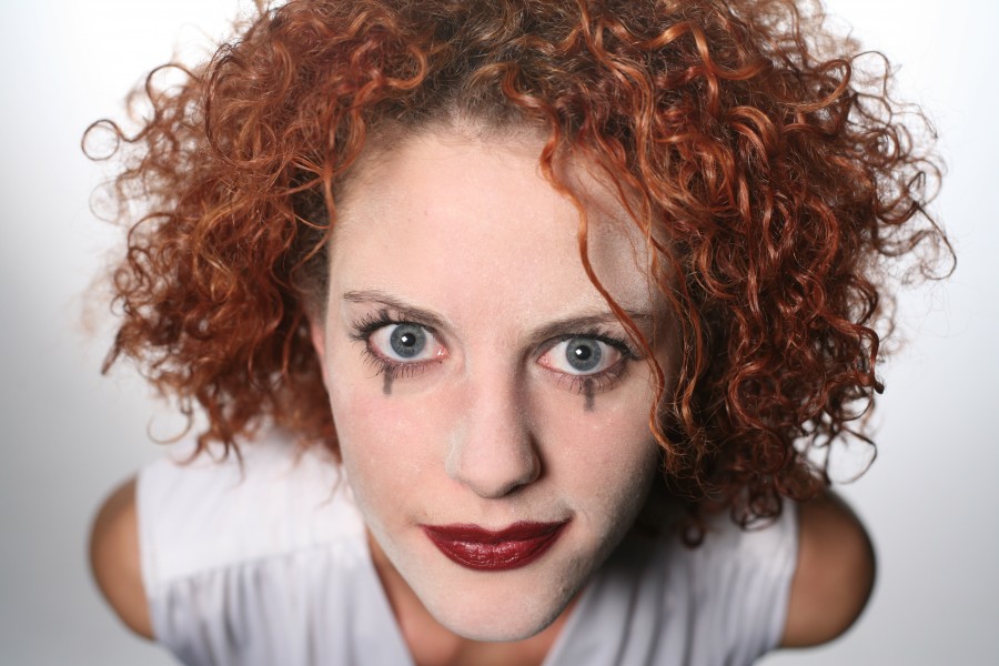 mulher, maquiagem, close-up, jovem, 20 anos, 30 anos, close-up, ruivo, olhar,