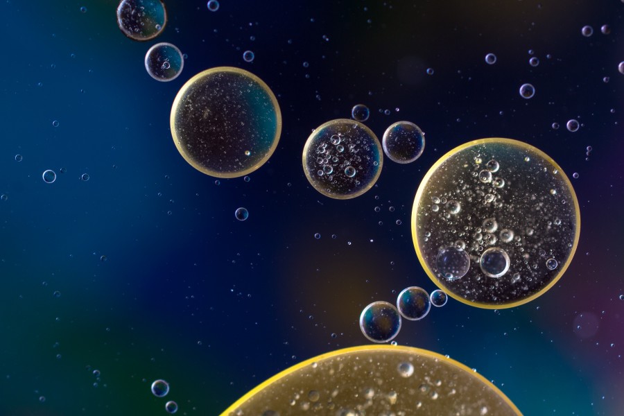 gotas, água, ciência, molécula, makro, closeup, óleo, molecular, antecedentes, antecedentes, cell, líquidos,