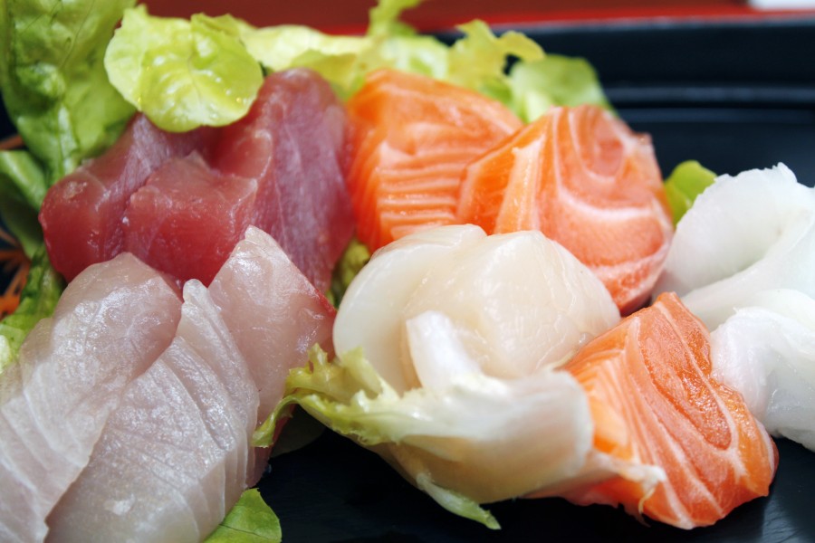 Refeições, sushi, prato, gourmet, peixe, comida, japonês, japão, oriental, nori, popular, almoço, jantar, frutos do mar, arroz, sashimi, americano, ásia, maki, salmão, variedade,