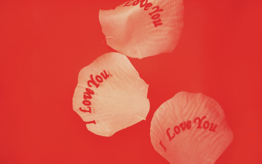 Eu te amo fundo vermelho conceito de amor fundo de fundo vermelho