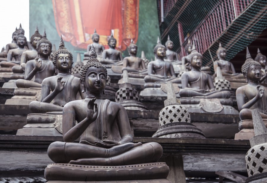 buda, estátua, cultura, religião, budismo,