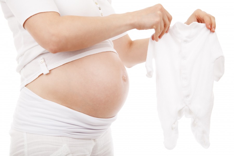 mãe, bebê, filho, grávida, gravidez, vestuário, branco, fundo branco, concept, maternal, attire,