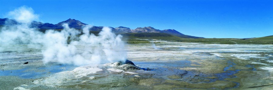 Géiser, Vulcânica, Vapor, Gases