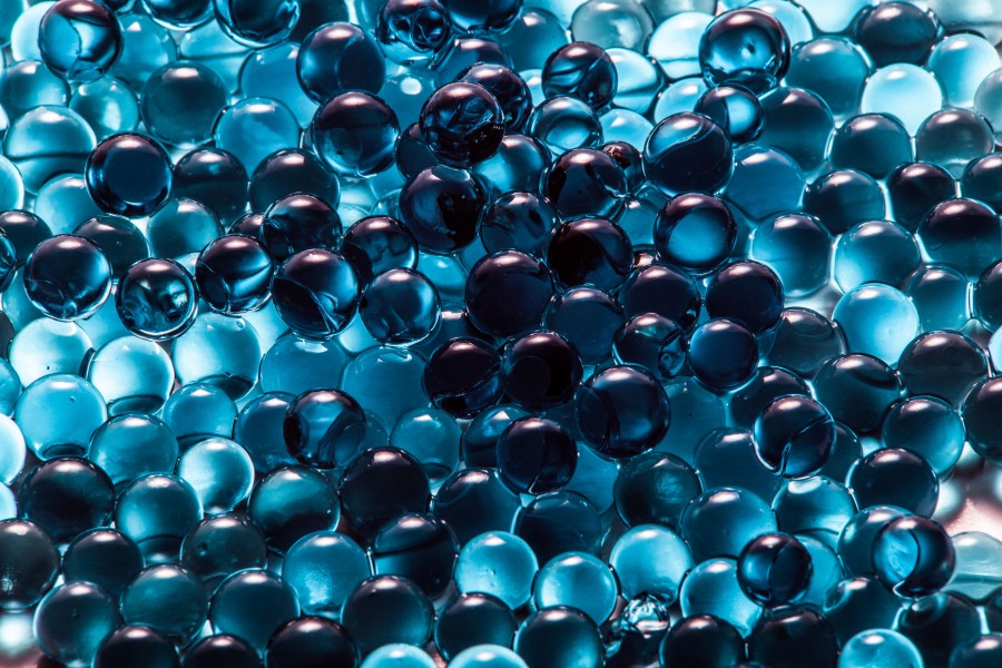 fundo, fundo, azul, textura, bola, muitos, muitos, mármore,