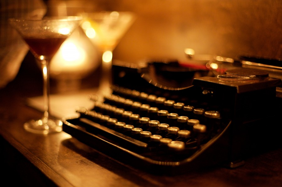 typewriter, machine, keys, writing, desk, antigas, vindima, concept, ninguem, inspiraçã, close up,