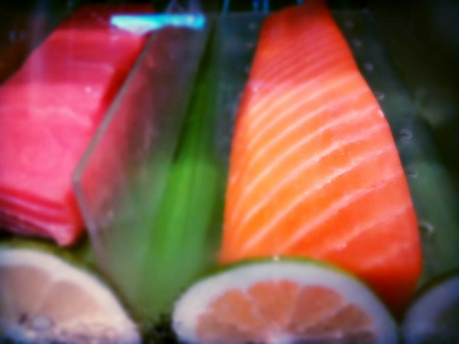refeições, sushi, prato, gourmet, peixe, comida, japonês, japonês, oriental, salmão, rosa,