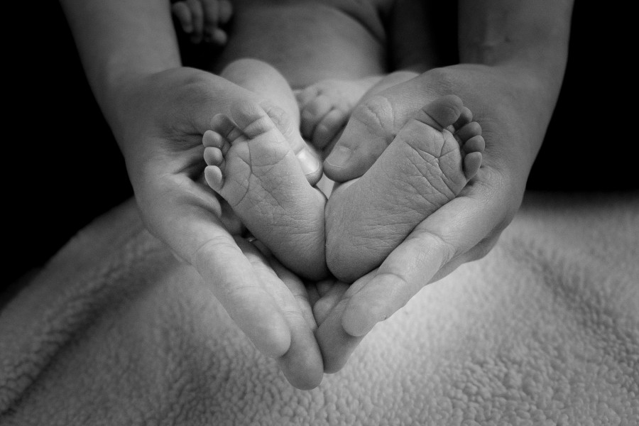 pés de bebê, coração, amor, mãe, maternidade, dedos, forma, preto e branco, cobertor, mãos, amor materno, filho, recém-nascido, pequeno, fotos de mãe e seu bebê
