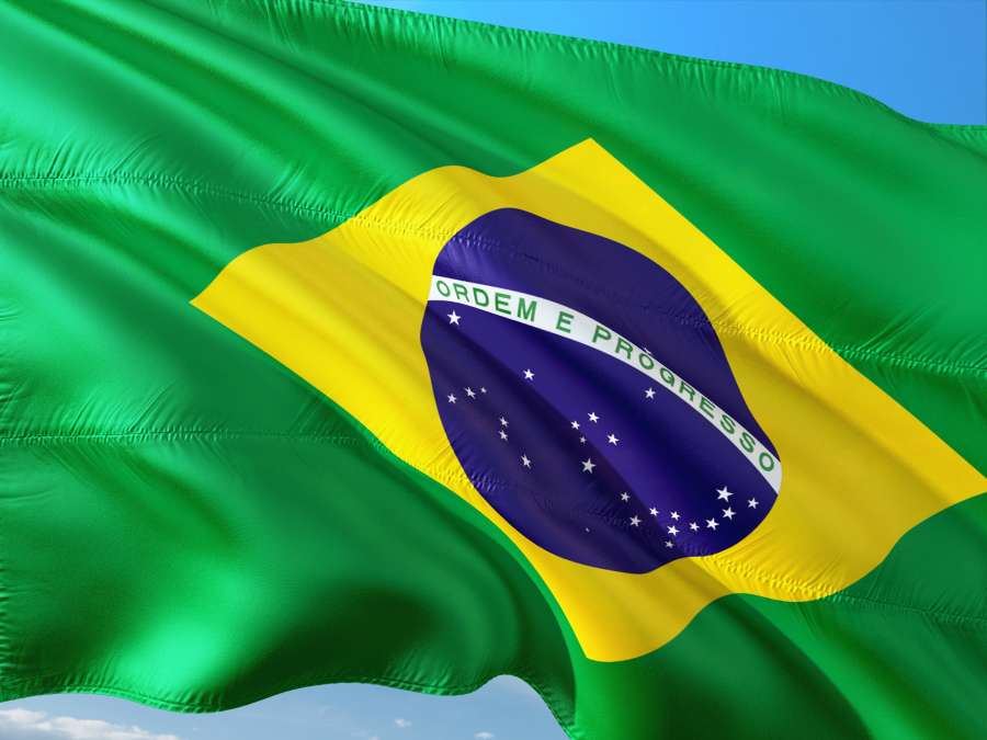 bandeira, brasil, país, américa do sul, américa latina, símbolo, flamejante, vento, nação, estado, ninguém, república,