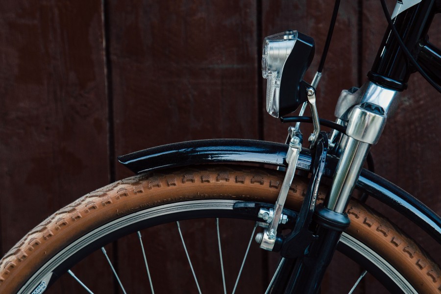 roda, bicicleta, primeiro plano, luz, tampa,