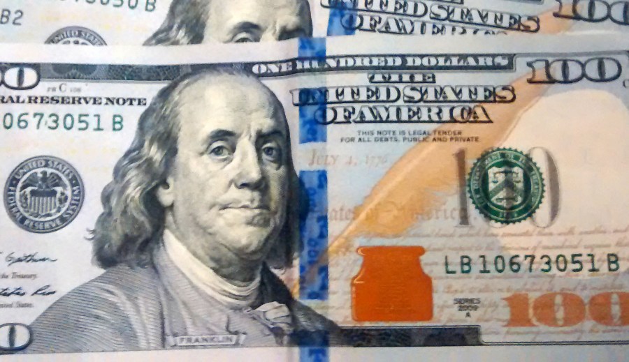 Dólar, Dólares, Dólar, Notas, Cem, Dinheiro, Notas, Poupança, Finanças,