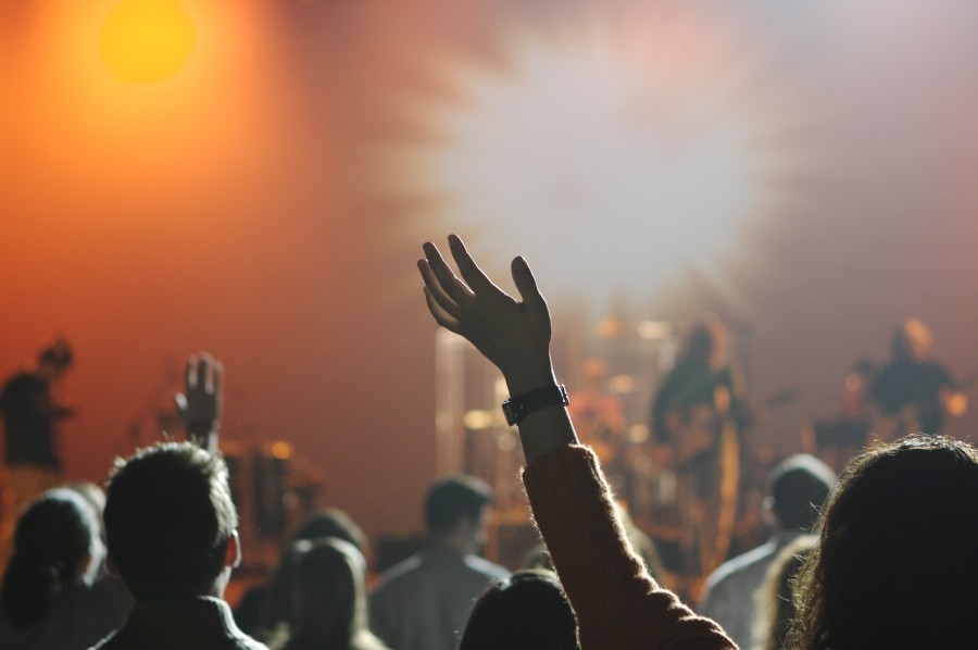 concerto, show, música, pessoas, pessoas, diversão, entretenimento, fase, luzes, banda, músicos