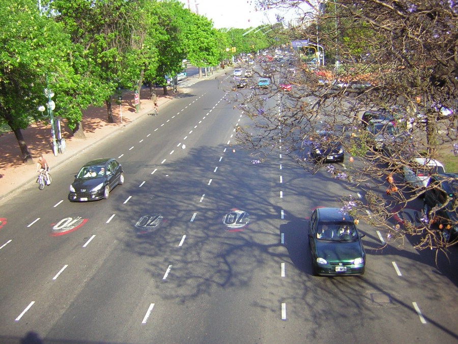Rua, Vista Aérea, Carros, Asfalto,