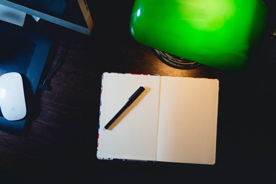 escrivaninha, letter, notepad, bran, empty, pencil, caderno, diary, pessoal, write down,