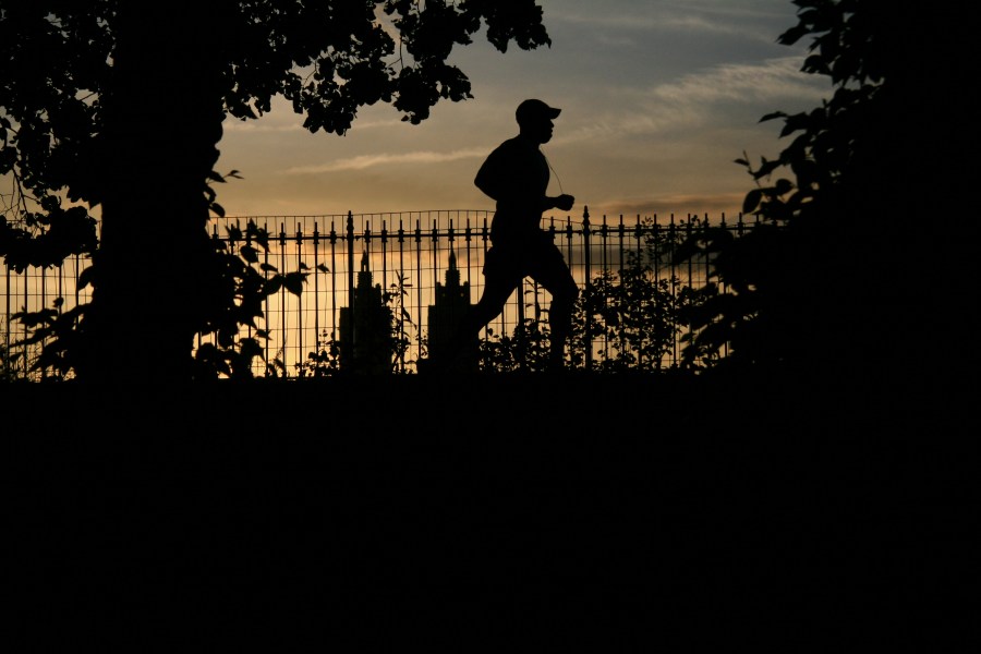Correr, correr, correr, esportes, uma pessoa, homem, fora, saudável, saúde, close-up