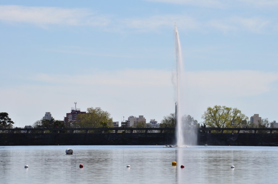 Buenos Aires, Argentina, Tandil, Cidade, Dia, Paisagem, Verão, Província, Lago del Fuente, Lago, Água,